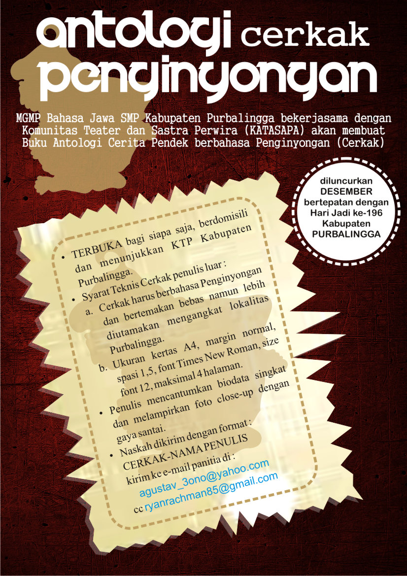 Pembuatan Antologi Cerkak Penginyongan