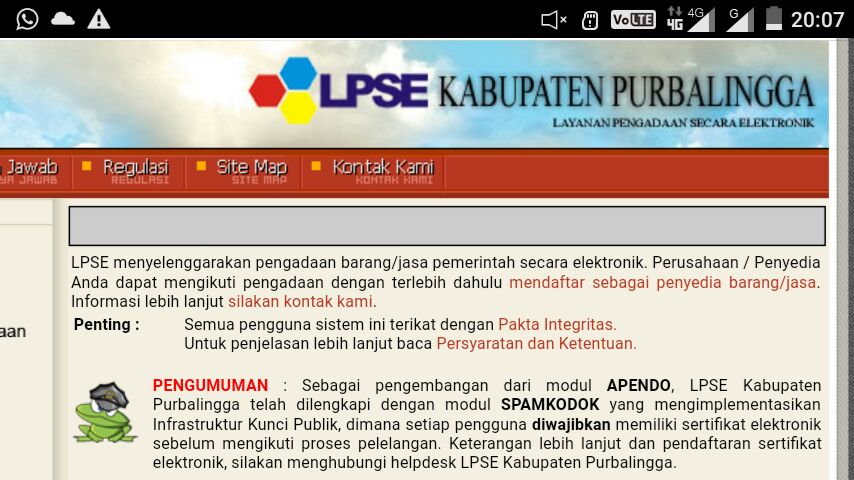 E-Procurement Untuk Pengadaan Barang/Jasa yang Lebih Transparan