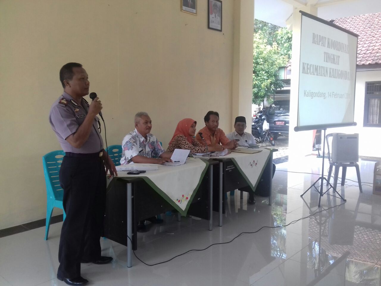 Kapolsek Kaligondang Himbau Agar Masyarakat Selalu Waspada