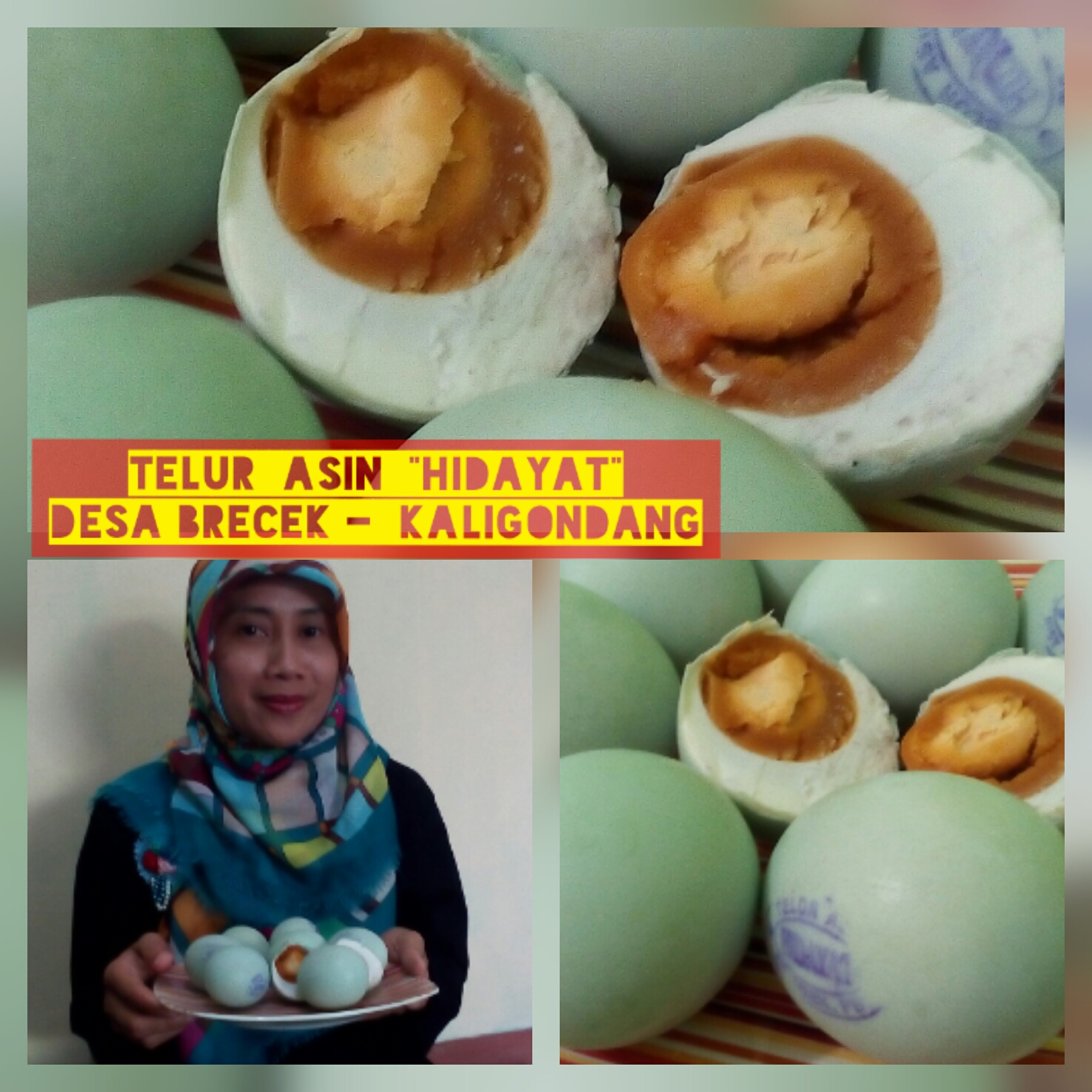 Telur Asin “Hidayat” Desa Brecek Kaya Akan Omega 3