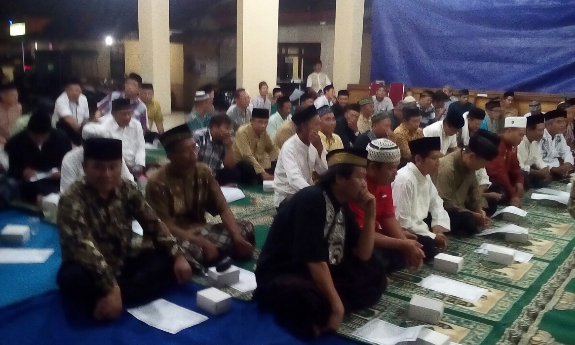 Wujudkan Masyarakat Berakhlak Mulia Kecamatan Kaligondang Selenggarakan Istighotsah