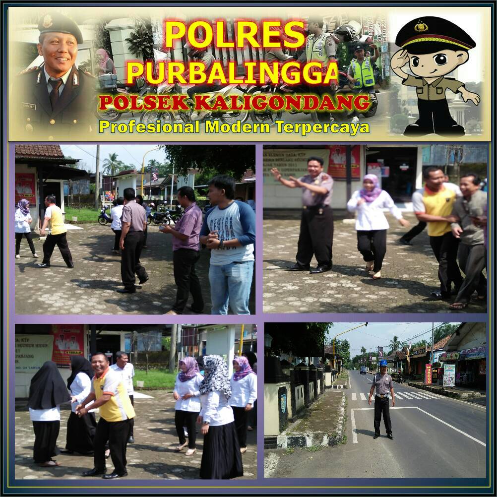 Kapolsek Kaligondang Pimpin Pencanangan HKBN
