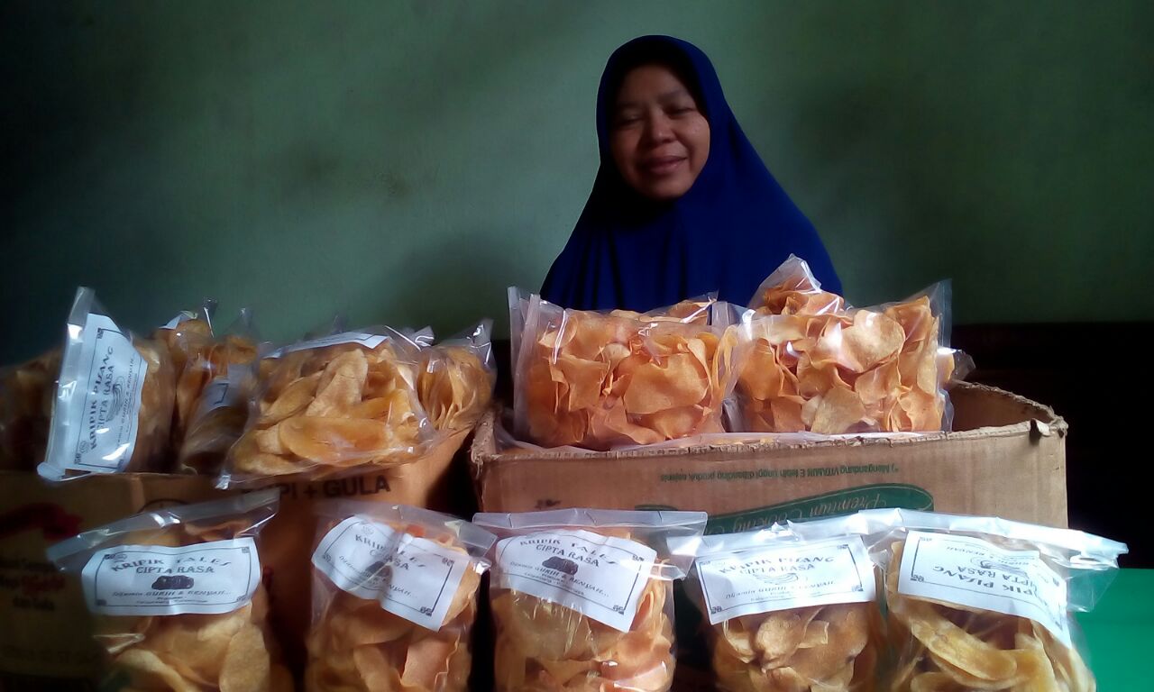 Kripik Pisang dan Kripik tales “Cipta Rasa”  Kaligondang Dijamin Gurih dan Renyah
