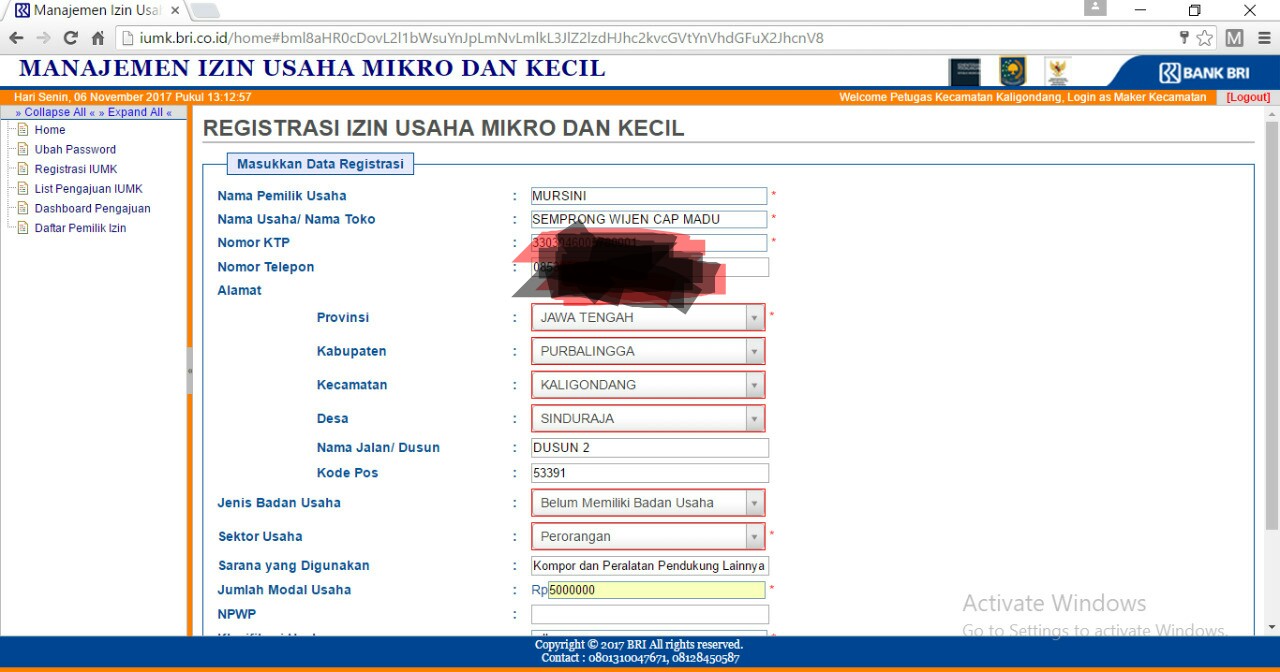 Daftar Izin Usaha  Mikro dan Kecil,  Gratiiis….