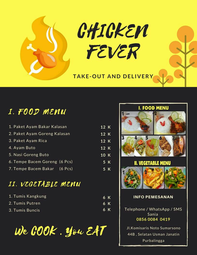 Lapar?  Engga Sempat Masak? Chiken Fever Siap Antar