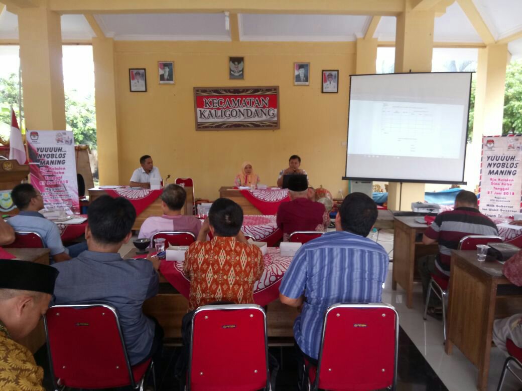 PPK Kaligondang Persiapkan Uji Publik DPS dan Sosialisasi Pilgub Serentak