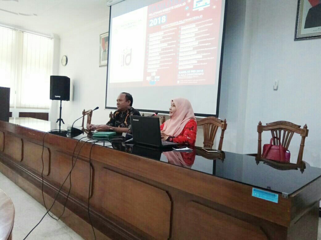 Dinkominfo Purbalingga Fasilitasi Bintek desa.id
