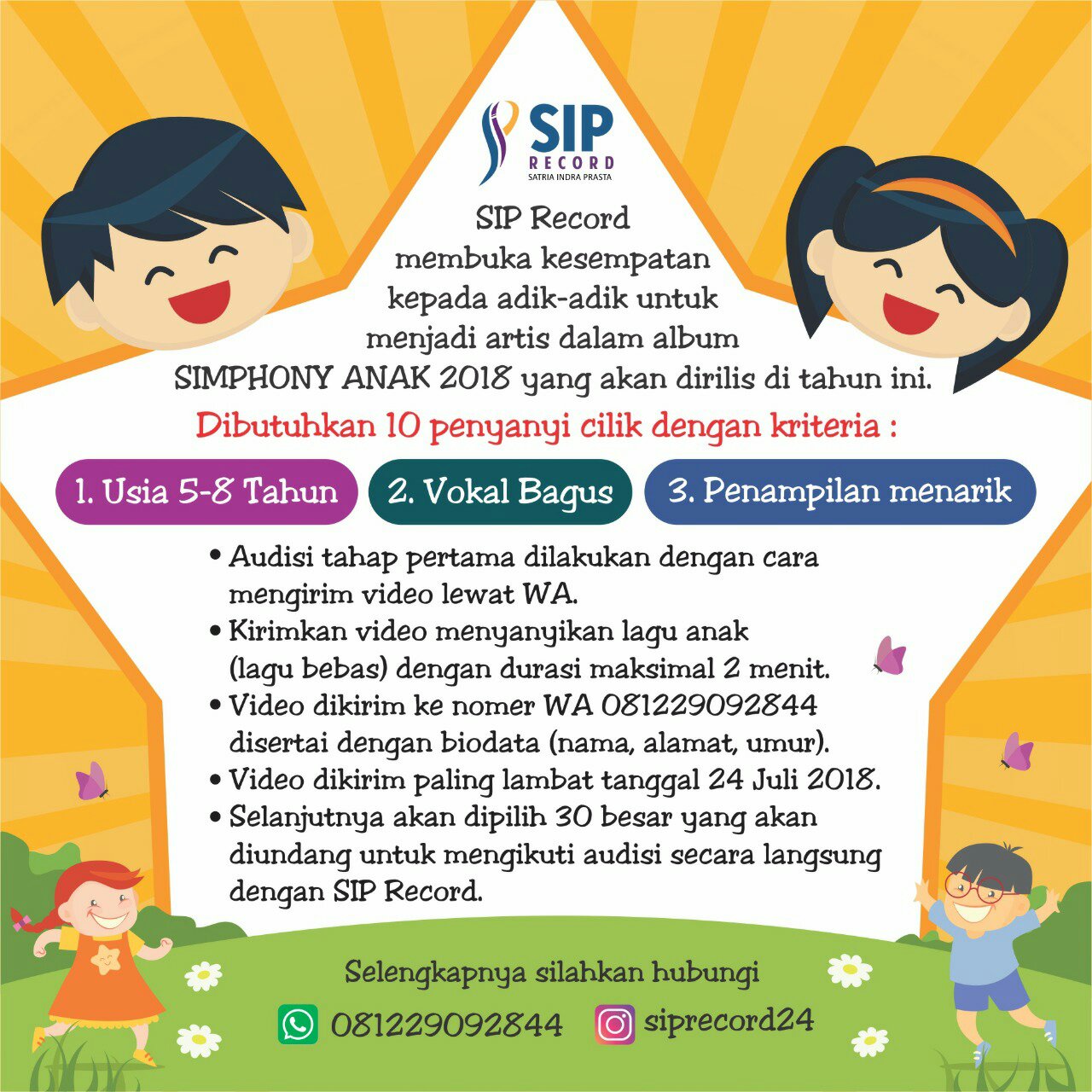 Audisi Penyanyi Cilik
