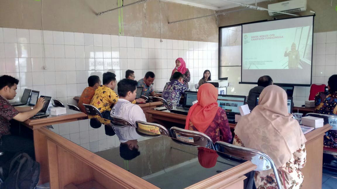 Dinkominfo Purbalingga Latih Admin OPD Unggah SAKIP