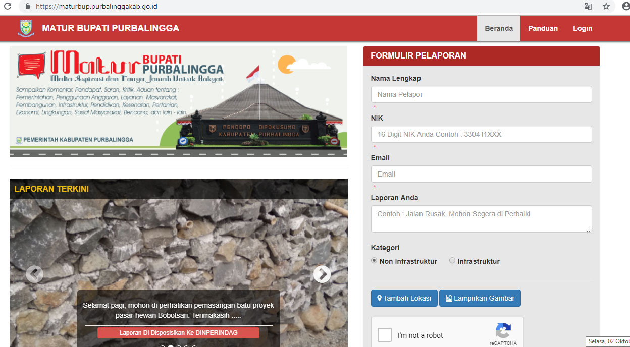 Tingkatkan Pelayanan Publik,  Dinkominfo Purbalingga Kembangkan 4 Aplikasi