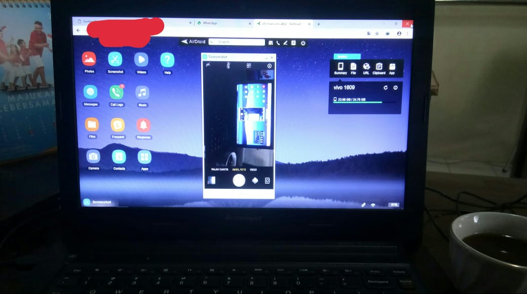 Cara Mirroring Android ke PC Menggunakan Airdroid