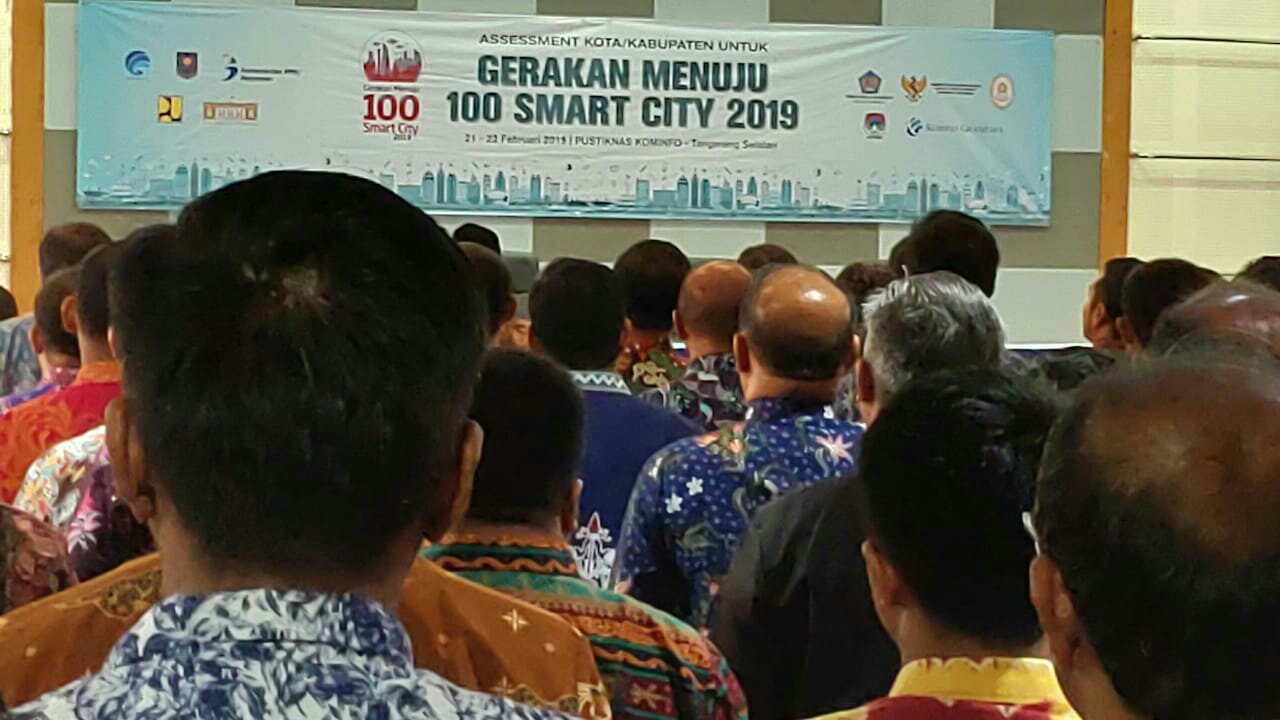 150 Kabupaten Kota Ikuti Assesment Gerakan Menuju 100 Smart city 2019