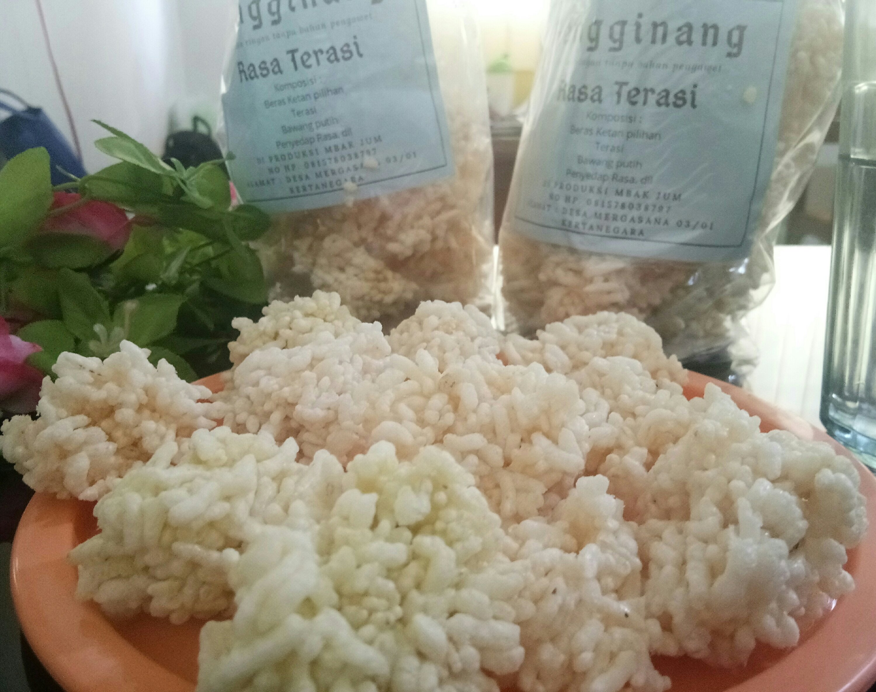 Rengginang Rasa Terasi Desa Mergasana