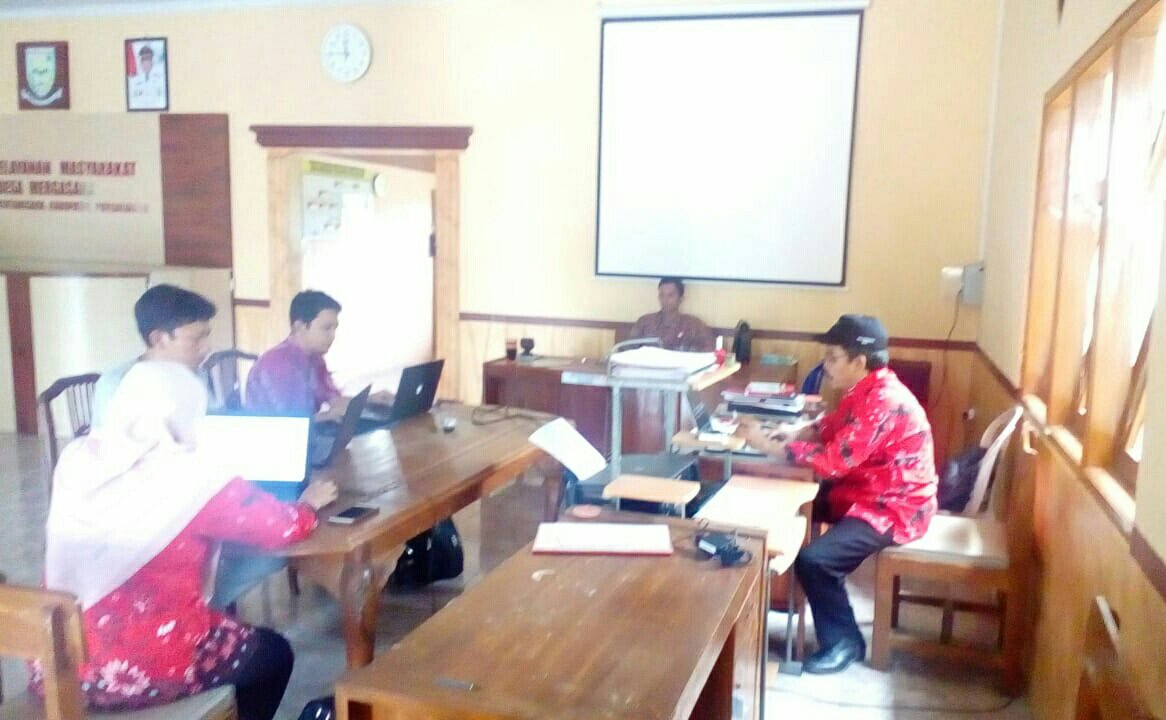 Tak Mau Ketinggalan Dengan Desa Lain,  Kades Mergasana Undang Dinkominfo