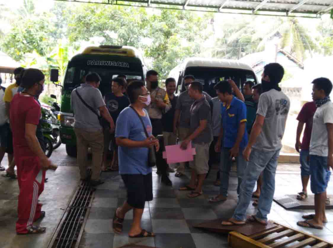 Cegah Penyebaran Covid-19, Sopir Travel di Empat Kecamatan Istirahatkan Armada