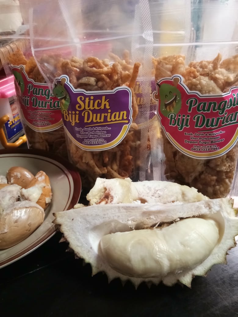 Ide Kreatif, Sulap biji Durian Jadi Jajanan Enak dan Renyah