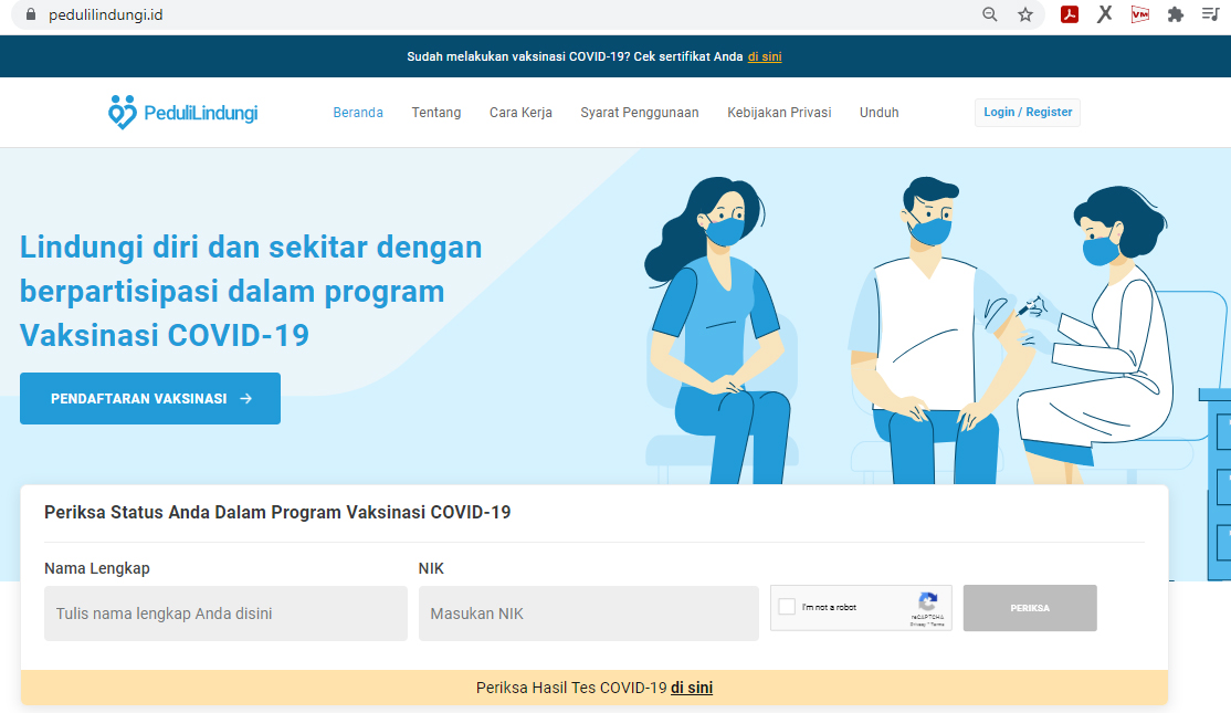SE Menteri PANRB -Instansi Pemerintah Agar Menerapkan Scan QR Code PeduliLi ndungi