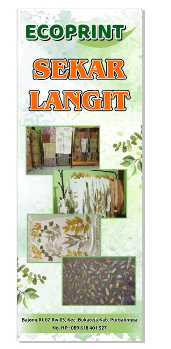 Katalog Eco Print Sekar Langit Purbalingga