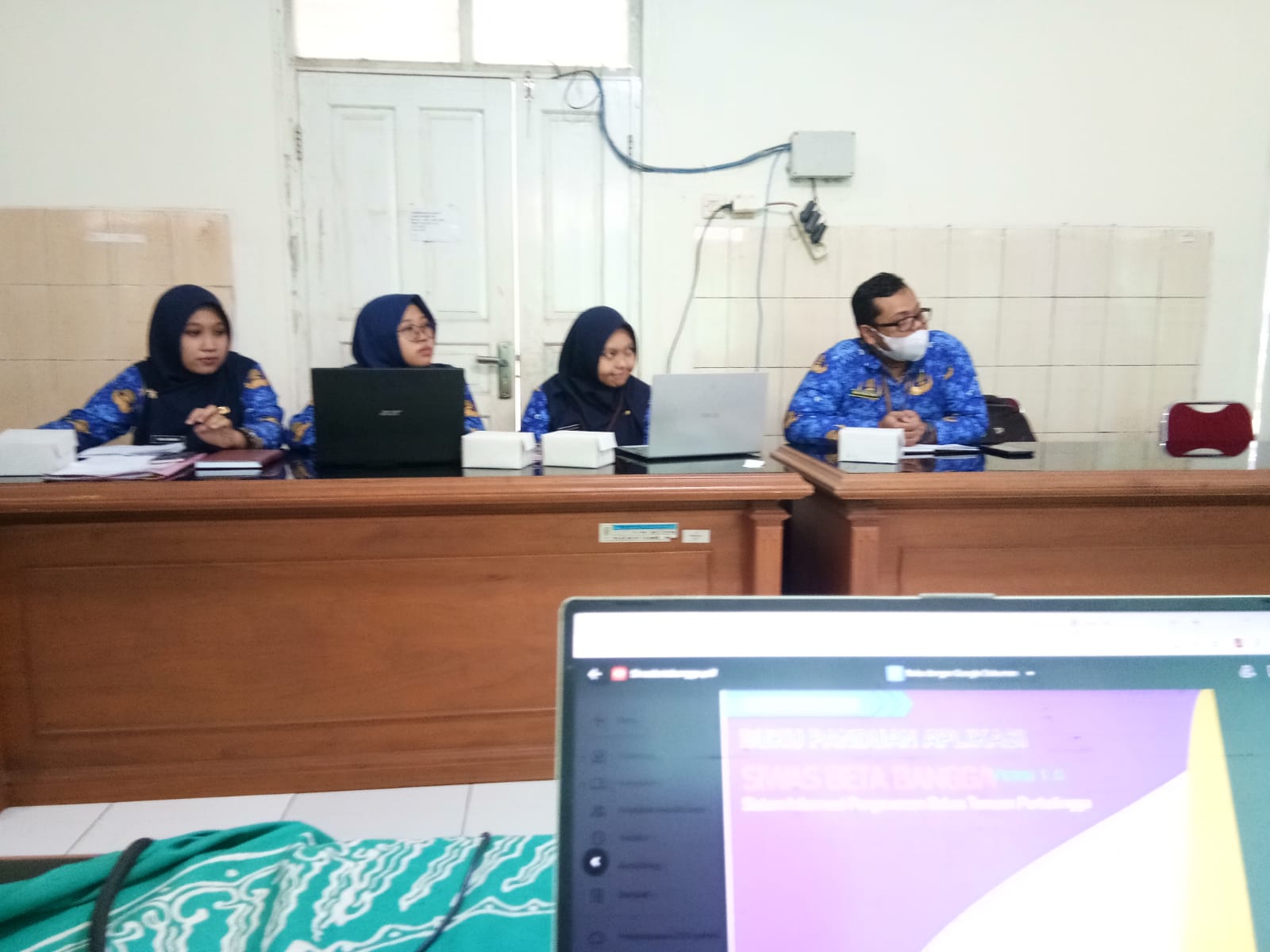 Inspektorat Purbalingga Uji Coba Aplikasi Siwas Beta Bangga