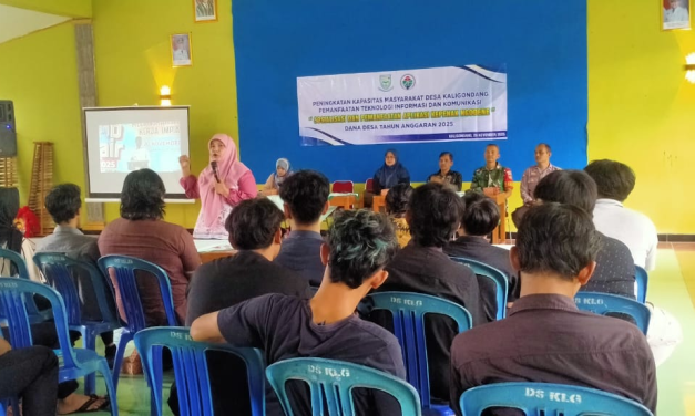 Pemdes Kaligondang Gelar Pelatihan Pemanfaatan TIK “Aplikasi Kepenak Ngodene” untuk Karangtaruna